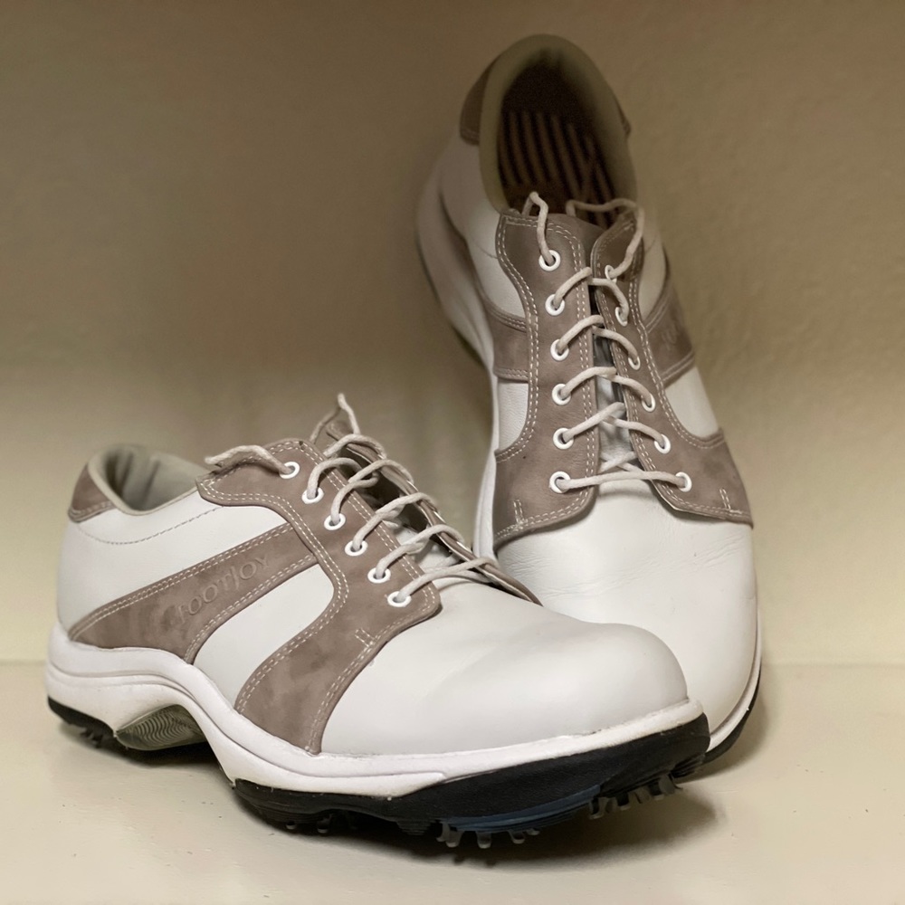 Footjoy Contour Series Womens Size 7.5 M Leather Golf Shoes